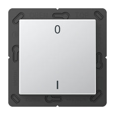Jung Eno Draadloze Wandzender A500 Aluminium 2 Kanaals Symbolen - ENOA590-01AL