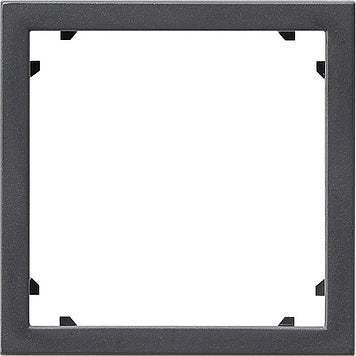 Gira vierkant adapterraam 45x45mm Systeem 55 Antraciet - 028328 [2 stuks]