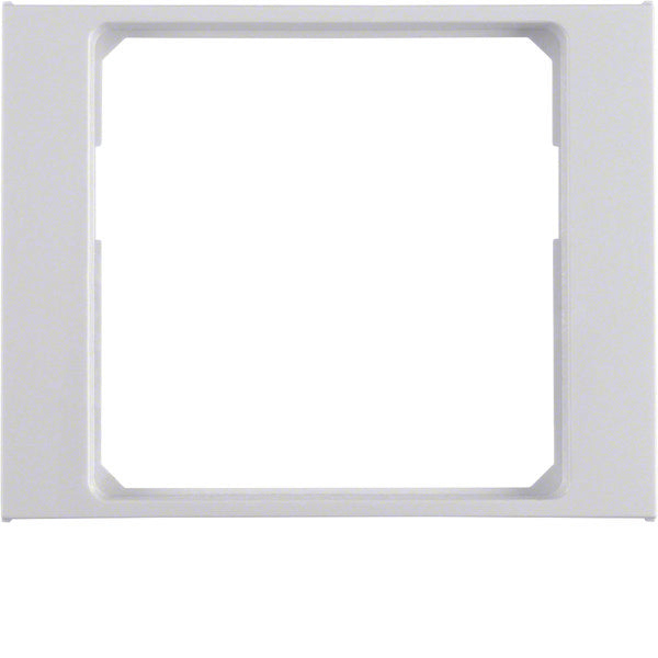 Hager Berker K1 Adapterring Voor Middenstuk 50x50 mm Wit Glanzend - 11087109 [2 stuks]