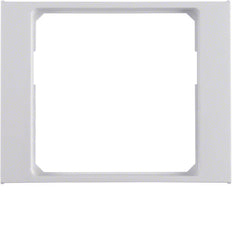 Hager Berker K1 Adapterring Voor Middenstuk 50x50 mm Wit Glanzend - 11087109 [2 stuks]