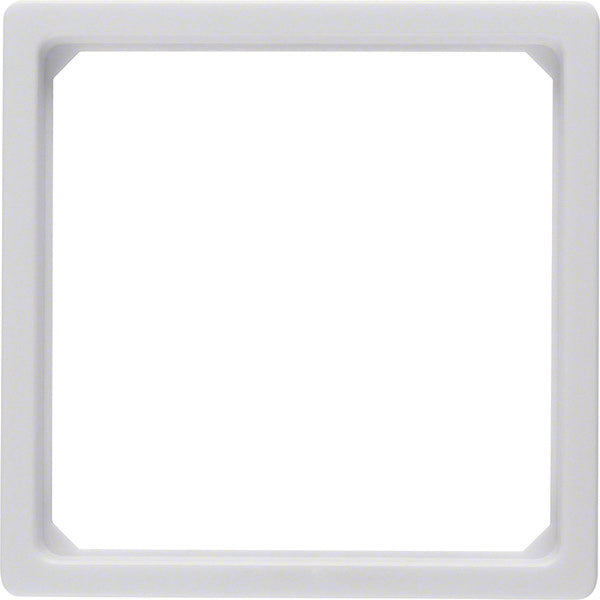 Hager Berker Adapterring Voor Centrale Plaat 50x50mm Polair Wit - 11096079 [5 stuks]