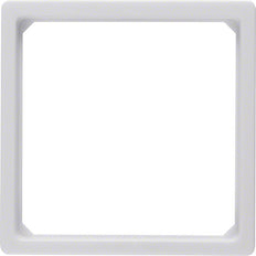 Hager Berker Adapterring Voor Centrale Plaat 50x50mm Polair Wit - 11096079 [5 stuks]
