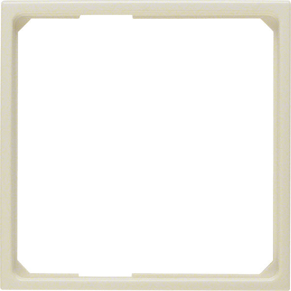 Hager Berker Adapterring Voor Centreerplaat 50x50mm S1 Wit Glanzend - 11099082 [5 stuks]