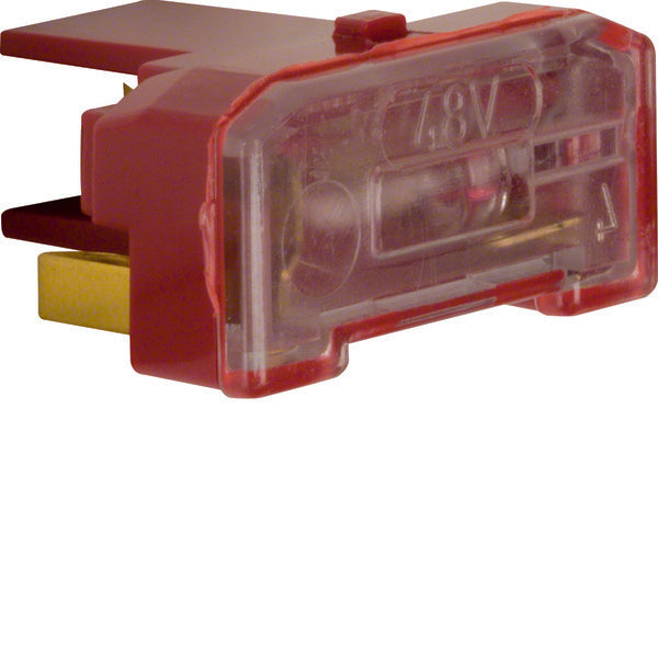 Hager Berker Rode Gloeilamp Element Met N-Klem 48V 25mA - 167603