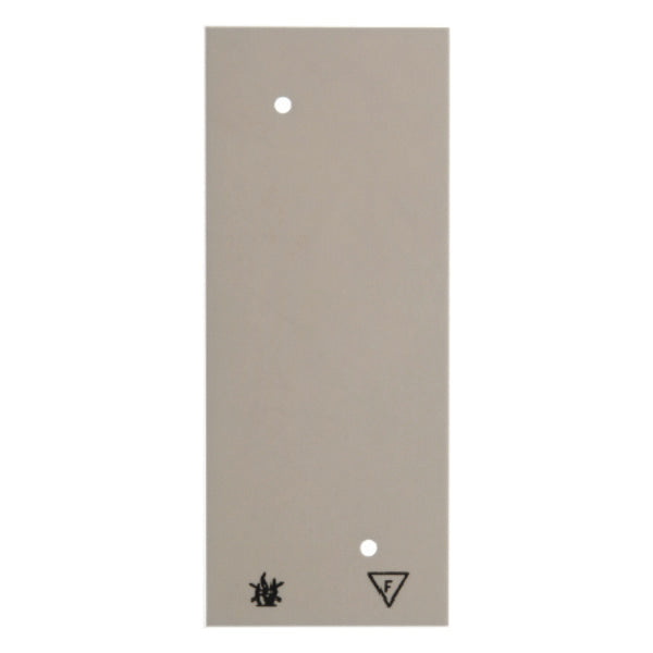 Hager Berker 3-Gang Self-Extinguishing Surface-Mounted Base Plate White - 1055