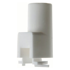 Opbouw buisinvoer polair wit - 181709 [2 stuks]