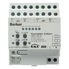 Hager Berker Ruimteactor 4-2 Weg 16 A Maak Contact KNX - 75314019
