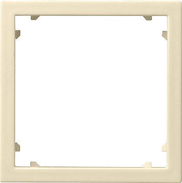 Gira Adapterraam 45x45 Vierkant Systeem 55 Crème Wit - 028301 [2 stuks]