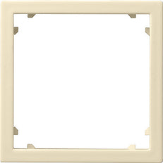 Gira Adapterraam 45x45 Vierkant Systeem 55 Crème Wit - 028301 [2 stuks]