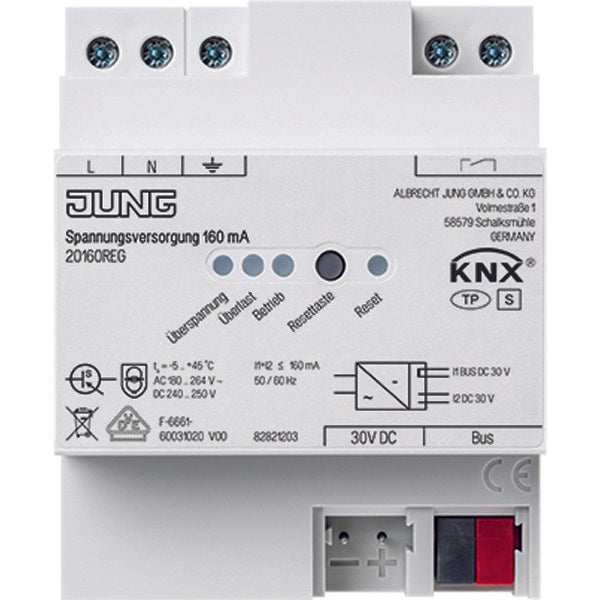 Jung KNX voeding 160 MA - 20160REG