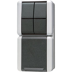 JUNG WG800 875W inbouwschakelaar IP44 - 875W