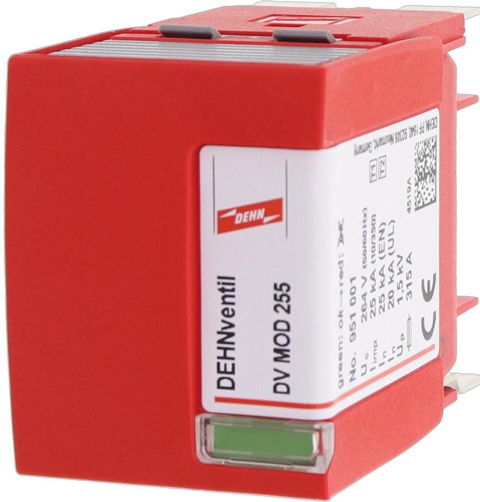 DEHN vonkbrugbeveiligingsmodule type 1 en 2 - 951001