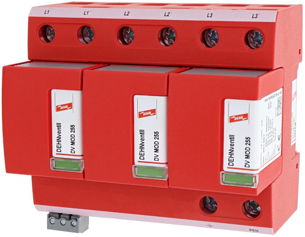 Dehn Ventil M TNC 255 FM Meerpolige Modulaire Type 1 en 2 - 951305