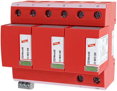 Dehn Ventil M TNC 255 FM Meerpolige Modulaire Type 1 en 2 - 951305