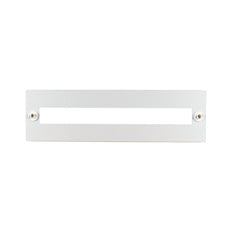 Eaton Front Plate Steel 45mm Cutout White 200x400mm - 292402