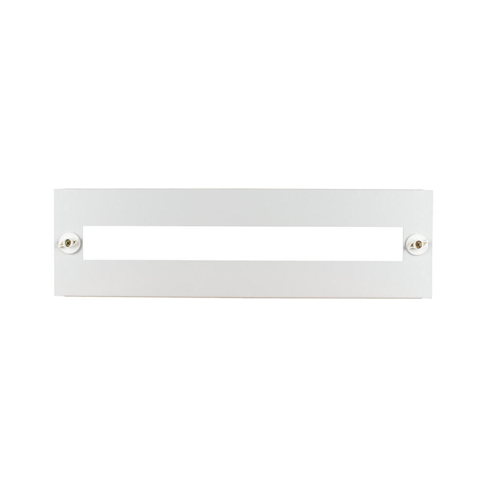 Eaton Front Plate Steel 45mm Cutout 200x1000mm White - 293537