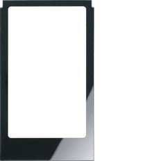 Hager Large Angular Glass Frame Black - WD2235