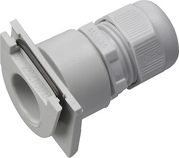 Gira M20 grijs opbouwadapter voor kabeldoorvoer - 000630 [2 stuks]