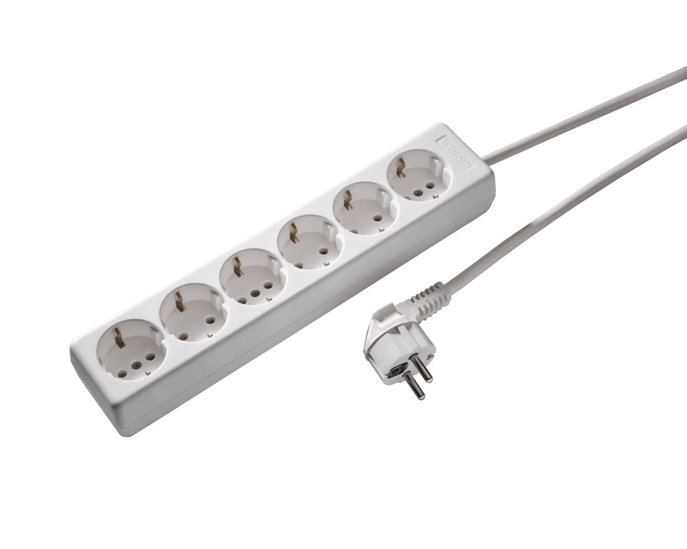 Martin Kaiser 6 Uitgangs Stekkerdoos Met 1.5m Kabel - 1060ZL/15W/KWS