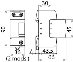 DEHNbloc M bliksemafleider type 1 150V - 961110