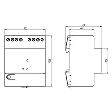 BEG PS-DALI-LINK-USB-REG Power Supply With USB - 93189