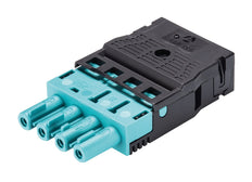 Wieland Gesis Classic Connector 4P Female Spring Clamp - 92.943.0453.0 [50 Pieces]