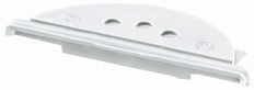 ABB Busch-Jaeger kabeldoorvoer 2 In/1 In 2134 W-54 Ocean White - 2CKA001761A1507 [5 stuks].