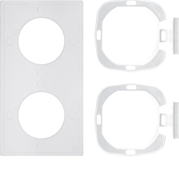 Hager Berker Afdichtingsset S.1 IP44 met flens 2 Gang - 10108902