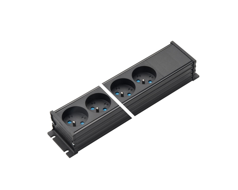 Martin Kaiser Power Strip 3-Way With Earthing Pin AC166 - 1254/3-1/SW [10 Pieces]