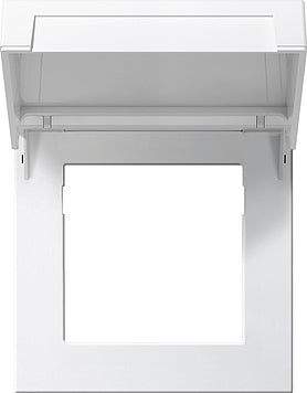 Gira F100 montageplaat zuiver wit - 2658112