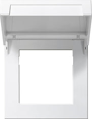 Gira F100 montageplaat zuiver wit - 2658112