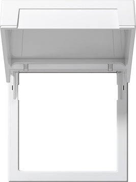Gira montageplaatsysteem 55 zuiver wit - 265803