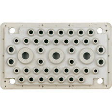 Eaton UFK2 isolerende flensplaat 2K doorvoer - 150662