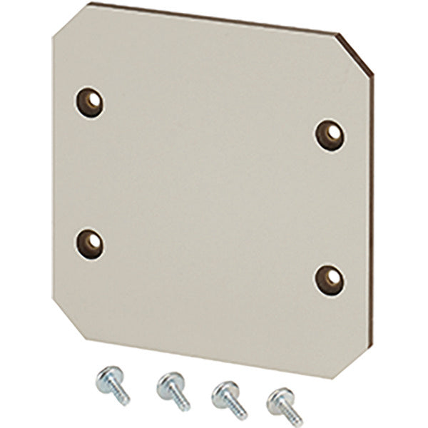 Hensel Isolerende Montageplaat 104,5x104,5x4mm Voor EB 06 - EB MP 06