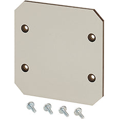 Hensel Isolerende Montageplaat 104,5x104,5x4mm Voor EB 06 - EB MP 06