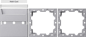 Gira Access Hotelkaartsysteem 55 Aluminium - 810626