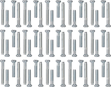 Gira 30x 2 stuks schroefset voor coax antennesysteem 55 - 818200