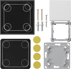 Gira EnOcean wandzender montageset 1G systeem 55 zuiver wit - 823103