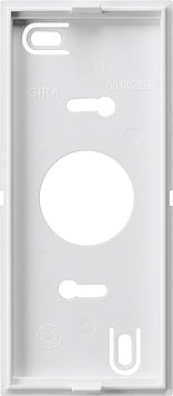 Gira montageplaat huisstation met gongsysteem 55 zuiver wit - 850503