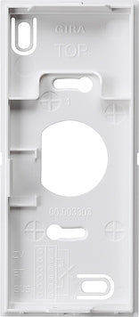Gira montageplaat Home Station Video Systeem 55 zuiver wit - 851003