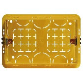 Bticino Gele Inbouwdoos 3 Modules 106x71x52mm - BT503E [15 stuks]