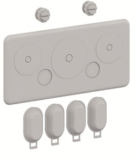 ABB Componenten Comfortline montageset voor A-kast CZF1B - 2CPX052447R9999