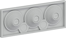 ABB Componentenflens voor inkomende doos CZE62 3X16-45MM - 2CPX052493R9999