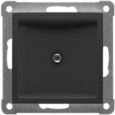 Peha Badora D 11.477.193 Zwart Matte Blind Afdekplaat - 00276832 [2 stuks]