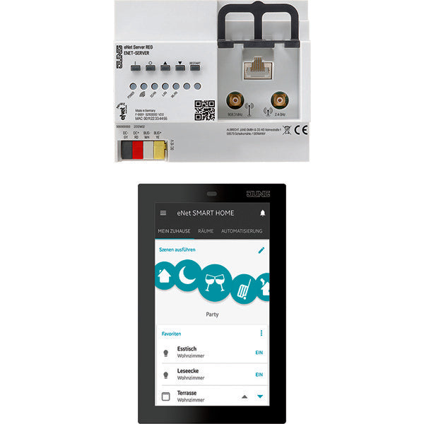 Jung Enet-server met Smart Control 5 - ENET-S-SC5SW