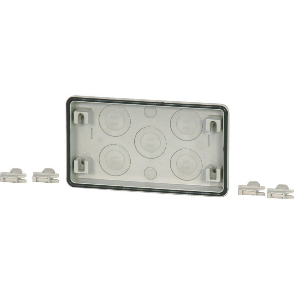 Eaton FL3-3 Flens met doorvoeropeningen 1x M16 5x M40/25 116x250x23mm - 022644