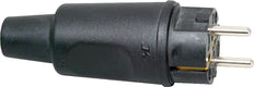 Kopp Rubber Plug IP44 CEE 7 VII Black - 179016004 [10 Pieces]