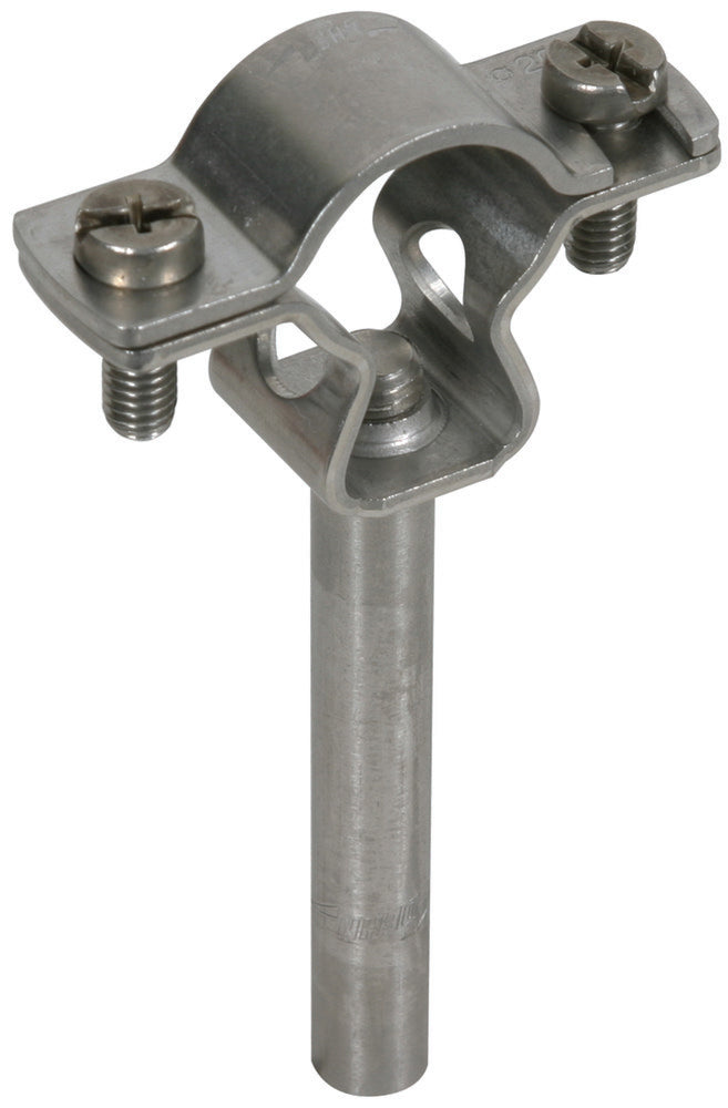 Roestvrijstalen geleiderhouder D 20-23 mm met staaf D 10 mm - 253289