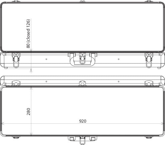 Dehn Plastic Lege Koffer Voor Spanningsdetector - 766994
