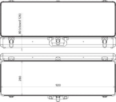 Dehn Plastic Lege Koffer Voor Spanningsdetector - 766994